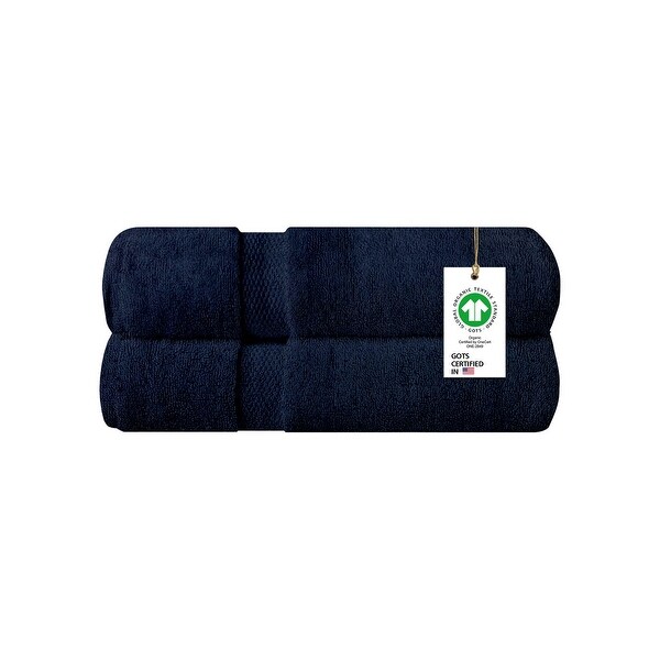 MBS PACK OF 6 BATH SHEETS Blue 100/% COTTON BATH SHEETS 95CM*155CM